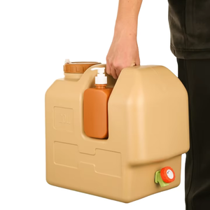 Vente en gros de bidons d'<span class=keywords><strong>eau</strong></span> de camping en plastique personnalisés de 20 L, grande capacité, seau de stockage, conteneur liquide avec <span class=keywords><strong>robinet</strong></span> - Product Image 4
