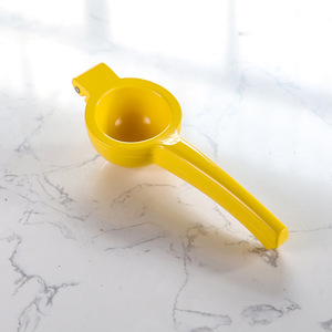 Presse-agrumes manuel vert jaune en aluminium, pince à citron, presse-fruits pour usage en cuisine - Product Image 3