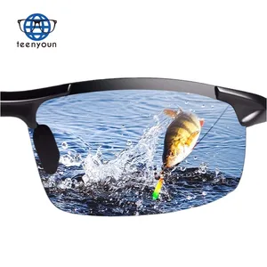 Teenyoun 편광 낚시 안경 특수 고화질 수중 촬영 물고기 운전 선글라스 낮과 밤 안경