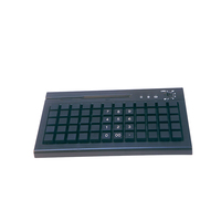 Teclado POS USB Impermeable y Totalmente Programable para Uso Comercial con Compatibilidad Multi-OS a Precio de Fábrica