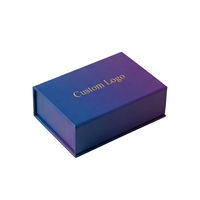 Boîte cadeau cosmétique magnétique en carton mat écologique de haute qualité personnalisée, coffret de parfum, emballage de parfum, or