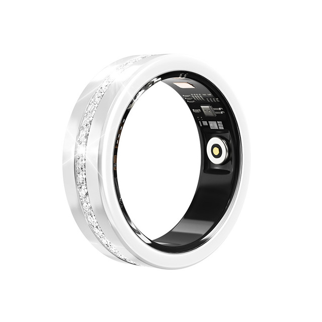 2026 New Lady Smart Ring Heart Rate Sleep Health Monitor Menstrual Cycle Detection IP68 Waterproof Fashion Sport Rings Women Men