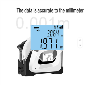 40m Laser Self-winding Tape With Metric Display Portable and Accurate Stainless Steel Blade JC-MT-Q03 Metric Measuring Tape JC-M - Product Image 6