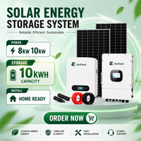 Sistema de Almacenamiento de Energía Solar de Iones de Litio MPPT Profesional de 5-20kW con Salida Ajustable de 110-250V para Montaje en Techo Residencial