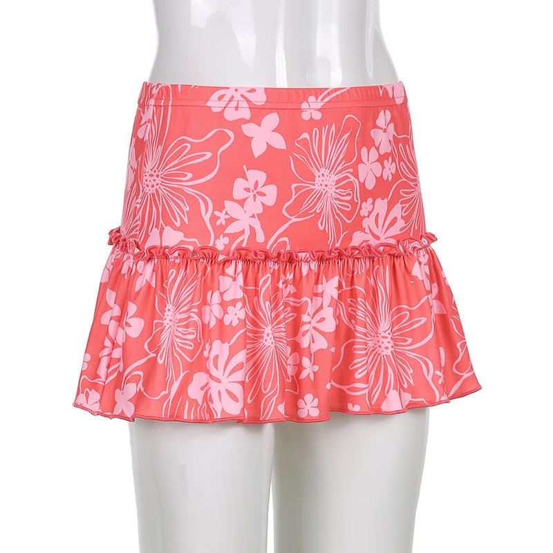 Mujer Skirt Club Minifalda De Celosía De Talle Bajo Mujer Skirt Club Minifalda De Celosía De Talle Bajo