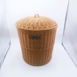 Rattan Laundry Basket Rattan Wicker_basket Poly Rattan Laundry Basket