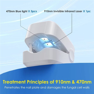 Appareil laser anti-fongique pour ongles des mains et des pieds à usage domestique, traitement par laser de la mycose des ongles, appareil de nettoyage des ongles par laser - Product Image 4
