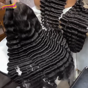 Peluca de Cabello Humano Remy Virgen Vietnamita Natural Rizado con Encaje Transparente HD 13x6, 250% de Densidad, Sin Adhesivo, de Primera Calidad para Mujer - Product Image 4