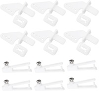 EParthub RC Nylon Control Horn Clevis avec vis pour liaison de servo d'avion