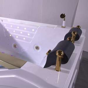 Baignoire de <span class=keywords><strong>massage</strong></span> de luxe pour hôtel, 2 personnes, en acrylique, avec ceinture de <span class=keywords><strong>massage</strong></span> hydraulique indépendante, automatique - Product Image 6