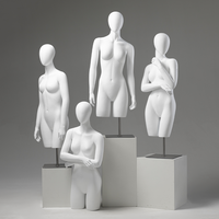Mannequin féminin de conception unique pour l'affichage de robe femmes abstraites haut du corps