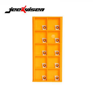 Jeekvisen CCMT0602 04 MM Livraison rapide Inserts de tournage en alliage dur Outils de coupe en carbure pour boîte en fonte d'acier inoxydable pour tour - Product Image 2