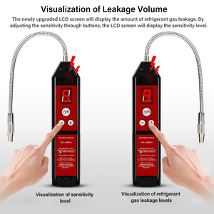 Slimme Lekdetector Auto Airconditioning Handheld Brandbaar Gas Waterstofdruk Halogeendetector - Product Image 5