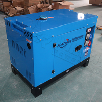 Générateur diesel super silencieux 5KW 6KW 7KW 8KW 9KW 10KW 12KW 15KW 20KW 25KW 30KW 50KW 110V/220V/380V Générateurs électriques portables