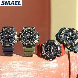 Montre analogique-numérique SMAEL, nouvelle collection 8079, résistante à l'eau, montre de sport pour poignet - Product Image 2