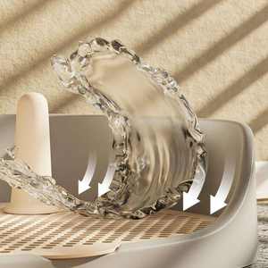 Toilette per Cani, Vasino per Animali Domestici per Cani Piccoli e Grandi, Materiale PP Rinforzato, Accessori per Addestramento Automatico - Product Image 2