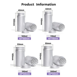 Custom Design Electroplated Aluminum Bottles Luxury <b>Pill</b> <b>Containers</b> Metal Supplement Bottle Aluminum Vitamin Bottles - Product Image 3