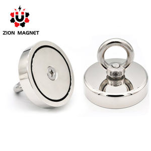 D75 <span class=keywords><strong>Pull</strong></span> <span class=keywords><strong>Force</strong></span> 160KG Magnet Pancing Kuat dengan Tali dan Baut Mata - Product Image 3