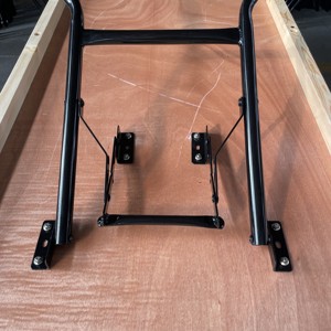 Patas de metal para mesa negra moderna Patas de metal para mesa de banquete plegable de madera contrachapada - Product Image 3