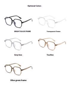 Moda Retro Nuevo Diseño Cuadrado Óptico Venta al por mayor <span class=keywords><strong>Gafas</strong></span> Hombres Mujeres Diseñador Marco <span class=keywords><strong>Gafas</strong></span> Ópticas - Product Image 6