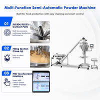 100G-5000G Halbautomatische manuelle Zuckerabfüllmaschine Fabrikpreis