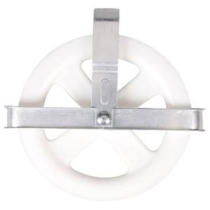 Polea de rueda de nylon, <span class=keywords><strong>tendedero</strong></span> de acero, polea de 5" - Product Image 2