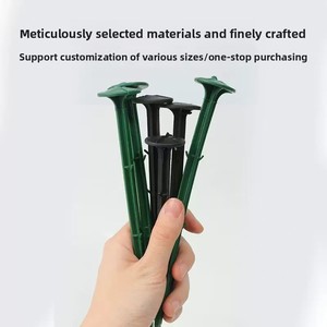 Clous d'ancrage <span class=keywords><strong>pour</strong></span> paillis agricole, tissu paysager en plastique, piquets de couverture du sol, agrafes <span class=keywords><strong>pour</strong></span> tapis anti-mauvaises herbes <span class=keywords><strong>pour</strong></span> le jardinage - Product Image 3