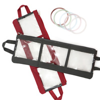 Nouvelle Tendance : Lot de 3 Pochettes Étanches Transparentes à Fermeture Éclair pour Bijoux – Organisateurs Légers en PVC – Accessoire de Voyage