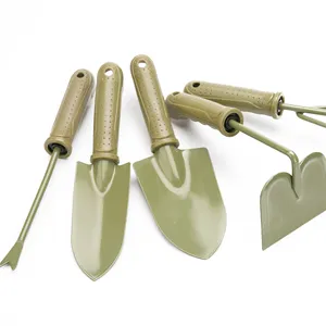 Mini Plastic Hand Trowel And Rake For Garden Fertilization And Transplanting Customizable OEM Options Available