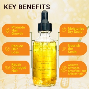 Olio naturale per la crescita dei capelli di rosmarino a base di erbe nutre il cuoio capelluto, si prende cura dei capelli e rigenera il siero. Olio di rosmarino - Product Image 5