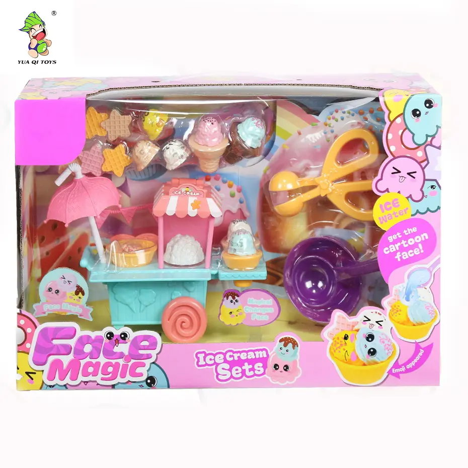 Boys And Girls Best Gift Trolley Toy Pretend Set Sweet Ice Cream Candy Cart