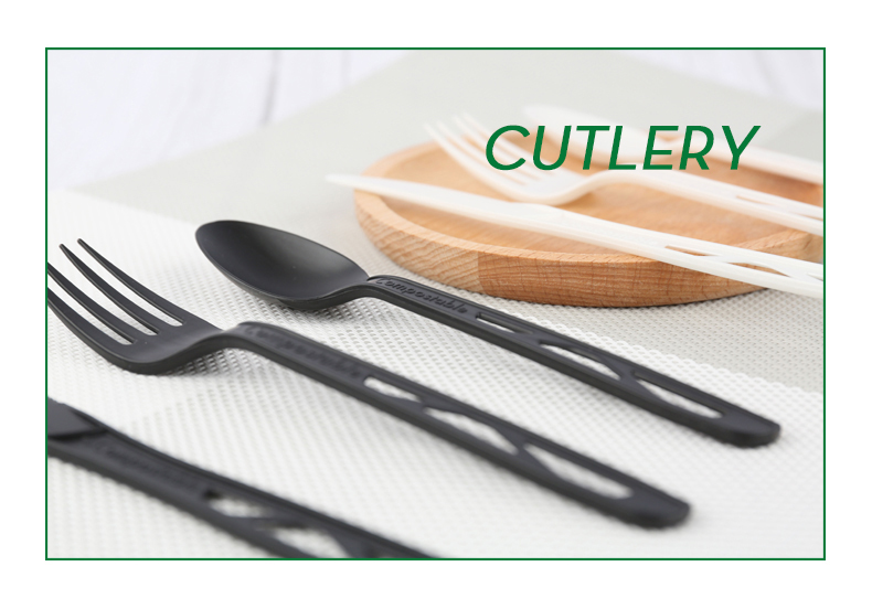 Ecofriendly Cutlery, Fork, Knife, Spoon, Caterers & Canteens, Restaurants, Fast Food And Takeaway, Food Service