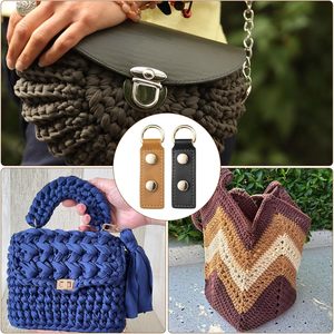D Ring Buckle Leather <b>Purse</b> Clasp Wallet Hanging Buckle For Making Handbag - Product Image 6
