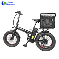 Vélo électrique à pneus larges 48V 750W, moteur arrière sans balais, cadre en alliage d'aluminium, frein à disque, batterie au lithium