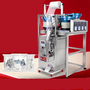 Machine d'emballage de vis et de visserie, machine de remplissage de granulés plastiques, d'écrous et de rondelles à plateau vibrant, machine de comptage et d'emballage - Product Image 1