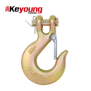 Bán Chạy Nhất Clevis Trượt Móc Với Latch Khóa Của Trung Quốc Hàng Đầu Xe Phía Sau Kéo Móc Cho Ngành Công Nghiệp Nặng Tời - Product Image 1