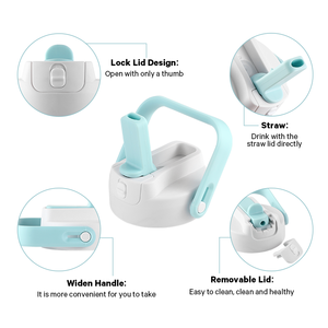 <span class=keywords><strong>2025</strong></span> Everich mới nhất Nắp thiết kế 14oz 32oz 64oz thép không gỉ chân không cách nhiệt Tumbler Flask với xử lý du lịch nắp - Product Image 5