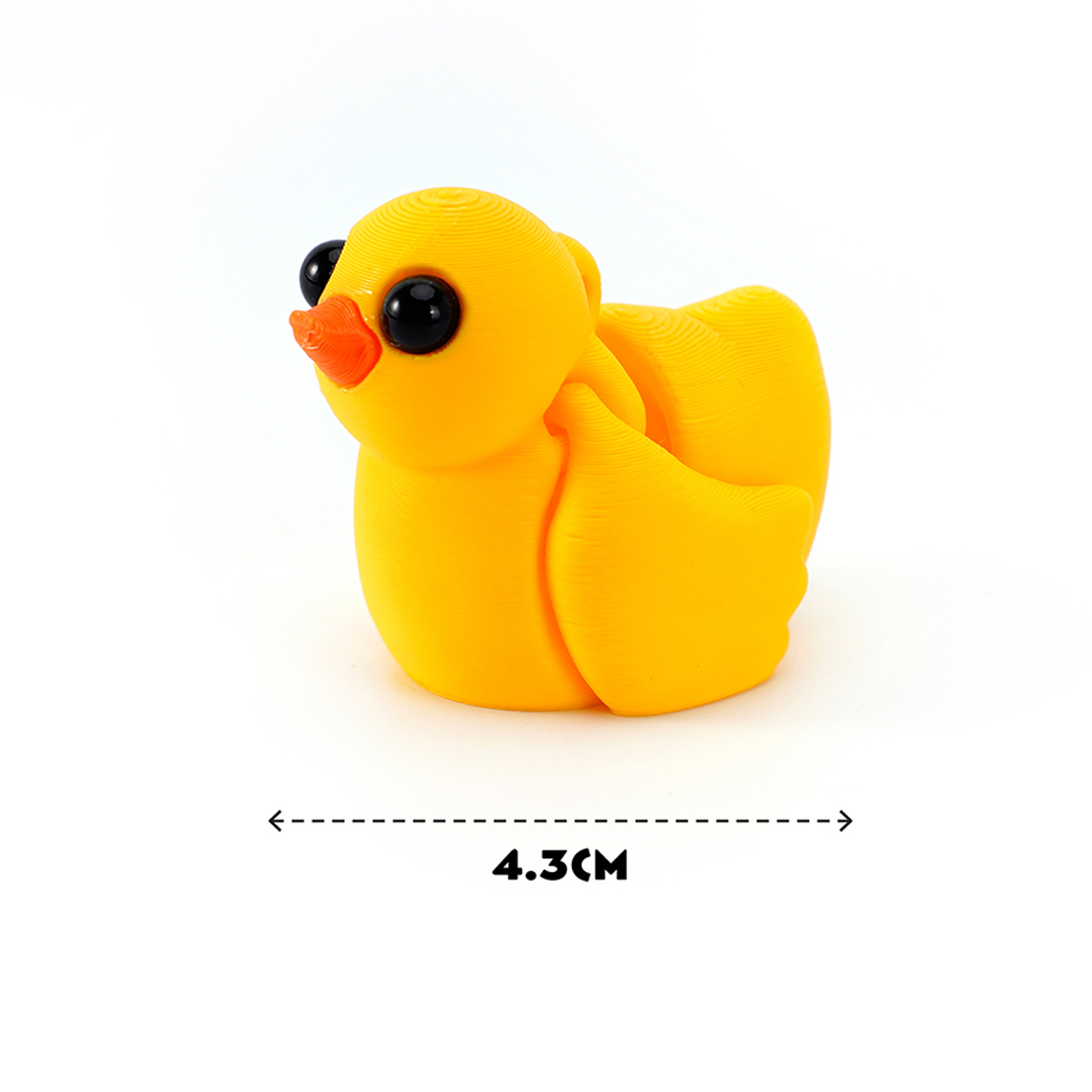 Petit canard jaune (Jaune mat)