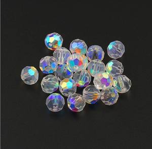 Wholesale Price Electroplated Aurora <b>White</b> <b>Lantern</b> Crystal Beads DIY Handmade Material Mobile Phone Chains Accessories - Product Image 6