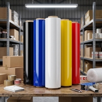 Film d'emballage plastique pas cher Shengyang Pack, film d'emballage LLDPE pour palettes, rouleau d'emballage recyclable, film étirable pour un emballage écologique