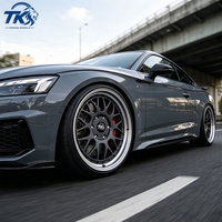 جنوط عجلات مصنوعة من سبائك الألومنيوم بتصميم JDM مقاس 17-22 بوصة، مكونة من قطعتين، مقاسات 6x139.7 و6x135 و6x114.3، بتصميم مقعر عميق، مناسبة لسيارات فولكس فاجن، بي إم دبليو، تويوتا، وهوندا.