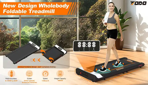 Gấp Máy chạy bộ điện dưới bàn đi bộ Pad Máy chạy bộ máy tập thể dục cho văn phòng nhà sử dụng thiết bị tiết kiệm không gian - Product Image 5