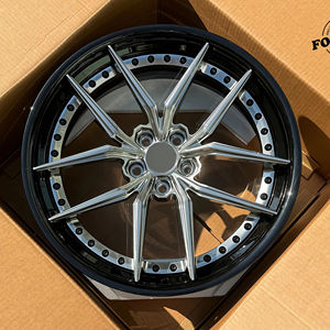 Adaptado para S101SC 2 piezas 19 "20" 21 "22" ruedas de coche de pasajero de plato profundo negro Chevrolet Corvette C5 C6 C7 C8 5 agujeros - Product Image 2
