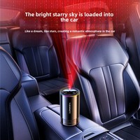 Diffuseur d'arômes de voiture en métal à fixation sur siège avec fonction de pulvérisation automatique, personnalisation de cadeaux possible, compatible avec liquide parfumé de 100 ml.