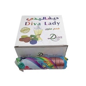 YKS 33mm colorato rotondo incenso <span class=keywords><strong>carbone</strong></span> shisha narghilè <span class=keywords><strong>carbone</strong></span> in vendita - Product Image 6