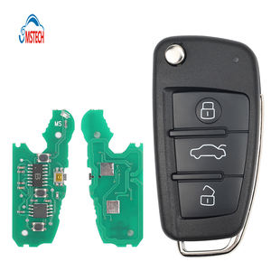 MS 3 pulsanti richiudibile telecomando per Auto portachiavi 315MHz ID48 <span class=keywords><strong>Chip</strong></span> di vetro 231G per <span class=keywords><strong>Audi</strong></span> Auto <span class=keywords><strong>Transponder</strong></span> chiave - Product Image 1