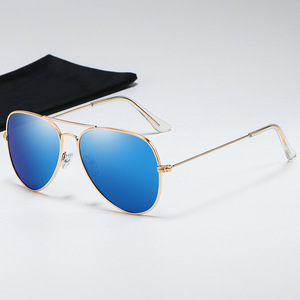 Gafas de sol clásicas de piloto para mujer, gafas de sol de diseñador de moda para hombre, espejo colorido, marco de Metal de aviación, gafas de conducción 2025 - Product Image 3