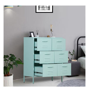 Armoire de rangement multi-usage à 6 portes en métal pour l'école et la maison <span class=keywords><strong>Casier</strong></span> en acier - Product Image 4