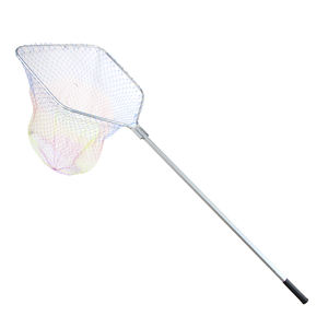 Selco Jaring Pendaratan filet enduit de caoutchouc longue poignée <span class=keywords><strong>pliable</strong></span> pêche épuisette atterrissage <span class=keywords><strong>carpe</strong></span> épuisette - Product Image 1