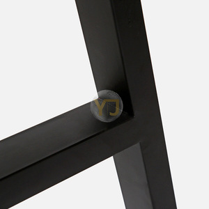 YIJUN A Shaped Metal Furniture Legs Black Heavy Duty Office Table Base Modern Minimalist Design - Product Image 3